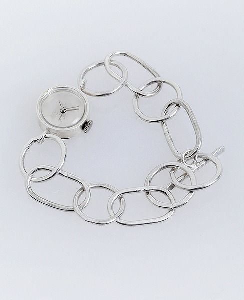 nejicommu .ネジコミュ.CONNECT CHAIN WATCH [SILVER]_