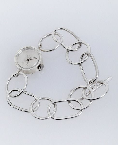 nejicommu .ネジコミュ.CONNECT CHAIN WATCH [SILVER]_