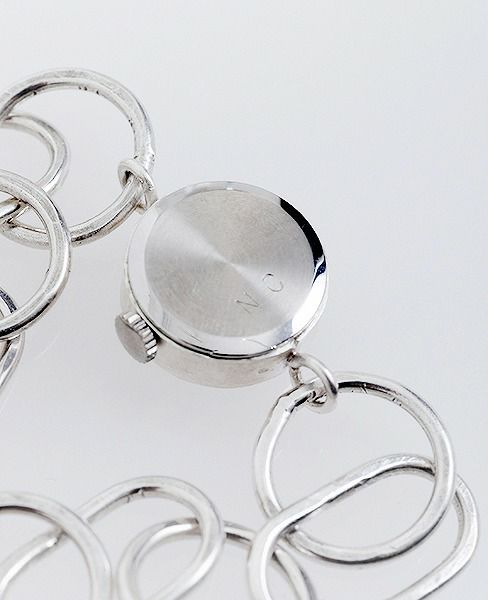 nejicommu .ネジコミュ.CONNECT CHAIN WATCH [SILVER]_