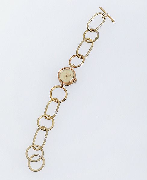 nejicommu.ネジコミュ.CONNECT CHAIN WATCH [BRASS]