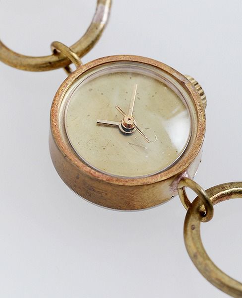 nejicommu.ネジコミュ.CONNECT CHAIN WATCH [BRASS]