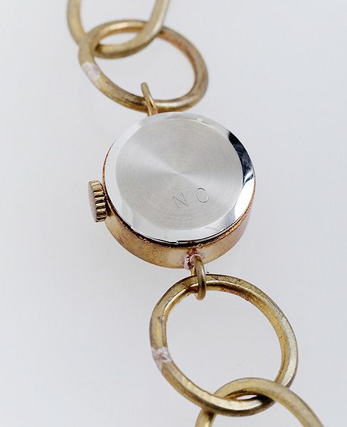 nejicommu.ネジコミュ.CONNECT CHAIN WATCH [BRASS]