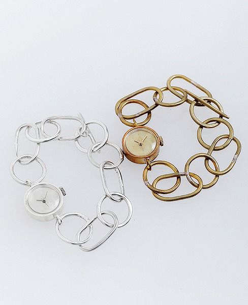 nejicommu.ネジコミュ.CONNECT CHAIN WATCH [BRASS]