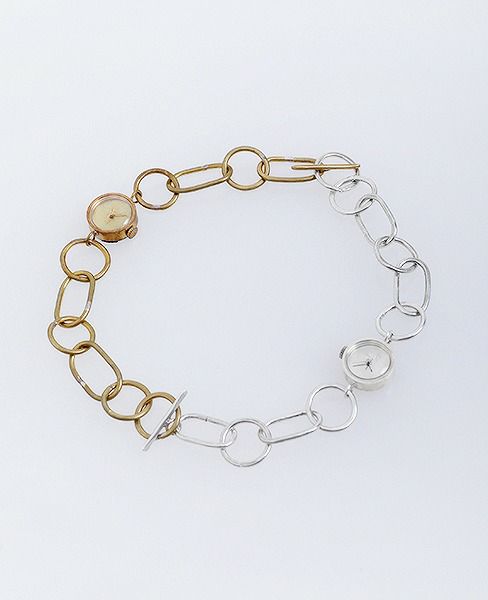 nejicommu.ネジコミュ.CONNECT CHAIN WATCH [BRASS]