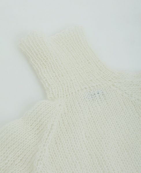 Maiami/マイアミ.Turtle neck Sweater.[PF18002/A/Creme]