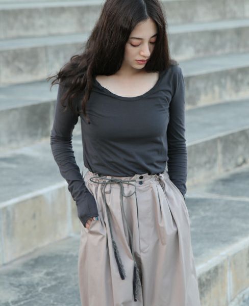 Edwina Hoerl×Palm maison.別注original pants [Greige]_