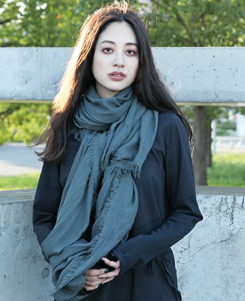 Faliero Sarti ファリエロサルティ マルチプリント大判スカーフ  