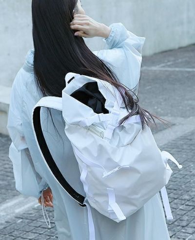 macromauro×Palm maison<br>マクロマウロ×パームメゾン<br>【別注】Palm maiosn original Kaos small [white]<br>カオス リュック