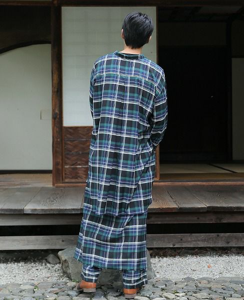 ohta.check big shirts[18ss-st-08C]