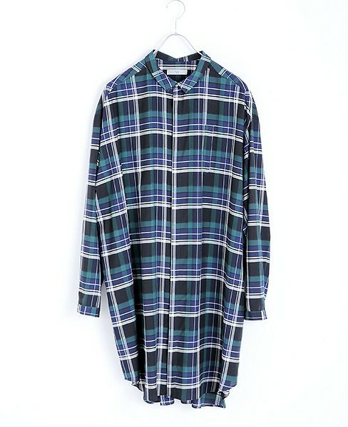 ohta.check big shirts[18ss-st-08C]