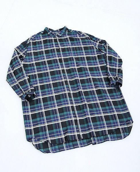 ohta.check big shirts[18ss-st-08C]