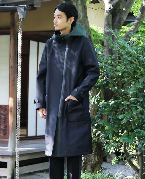 ohta black spring coat[18ss-jk-04B]