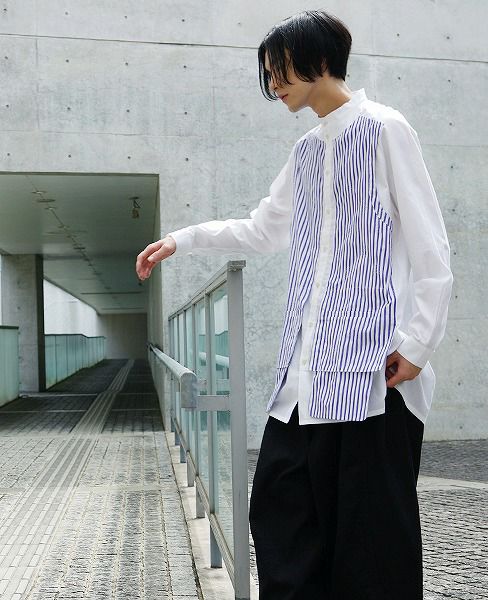 HENRIK VIBSKOV.BULLIT SHIRT[WHITE]_