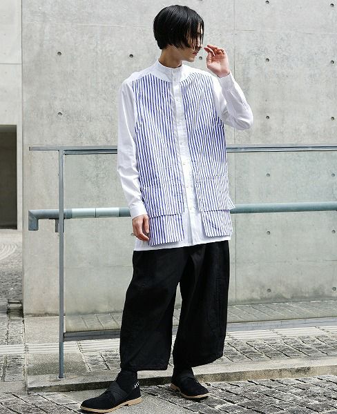 HENRIK VIBSKOV.BULLIT SHIRT[WHITE]_