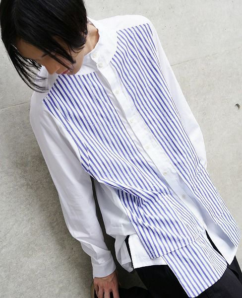 HENRIK VIBSKOV.BULLIT SHIRT[WHITE]_