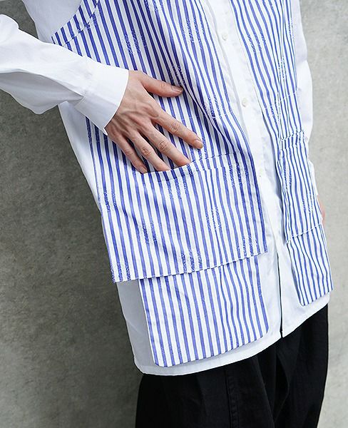 HENRIK VIBSKOV.BULLIT SHIRT[WHITE]_