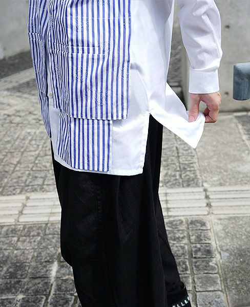 HENRIK VIBSKOV.BULLIT SHIRT[WHITE]_