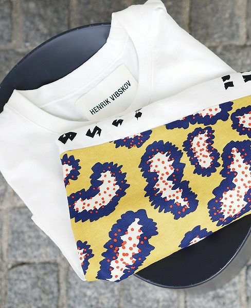 HENRIK VIBSKOV.T-SHIRT[ECRU]_