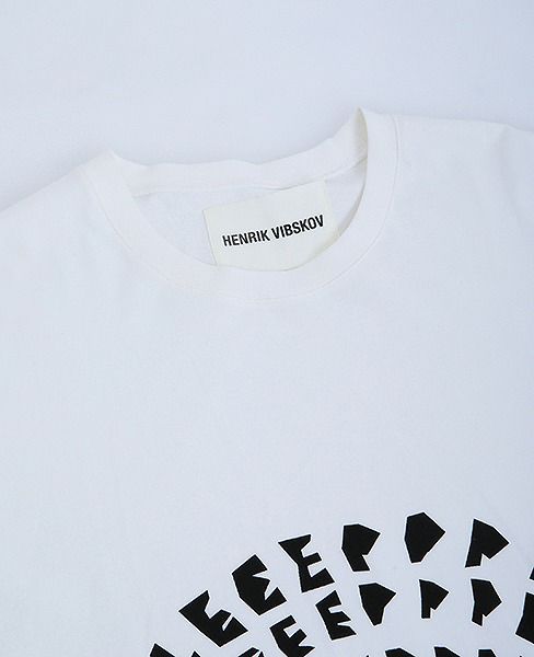 HENRIK VIBSKOV.T-SHIRT[ECRU]_