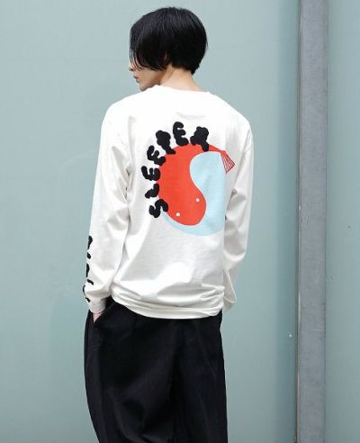 HENRIK VIBSKOV.LONG T-SHIRT[ECRU]_