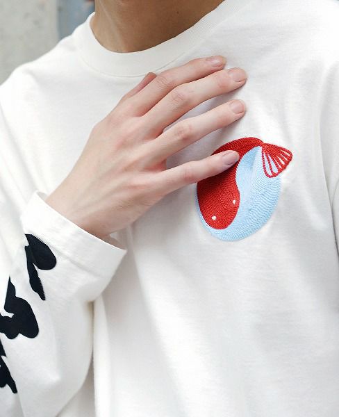 HENRIK VIBSKOV.LONG T-SHIRT[ECRU]_