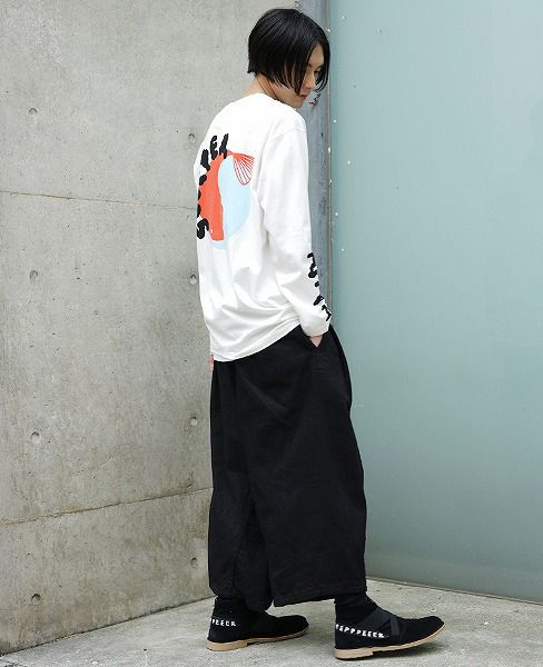 HENRIK VIBSKOV.LONG T-SHIRT[ECRU]_