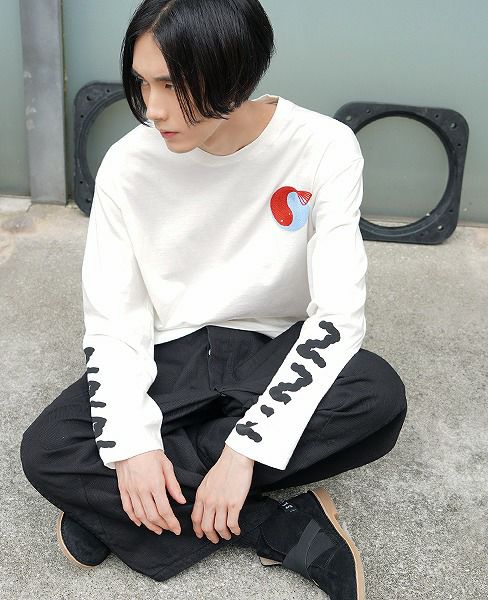 HENRIK VIBSKOV.LONG T-SHIRT[ECRU]_