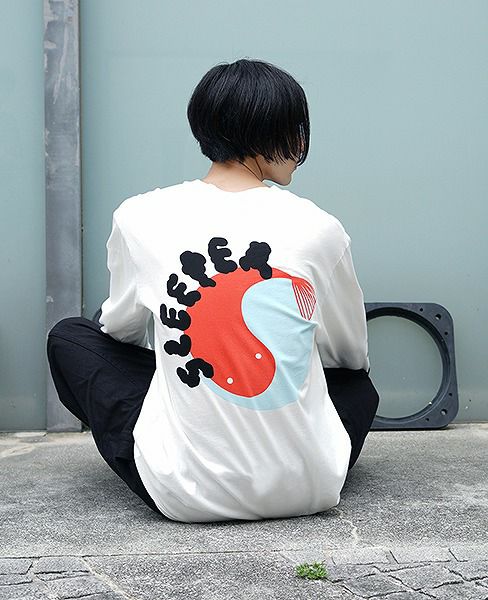 HENRIK VIBSKOV.LONG T-SHIRT[ECRU]_