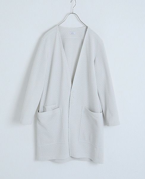 hatra.NOCOLLAR COAT[WHITE]_