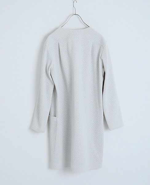 hatra.NOCOLLAR COAT[WHITE]_