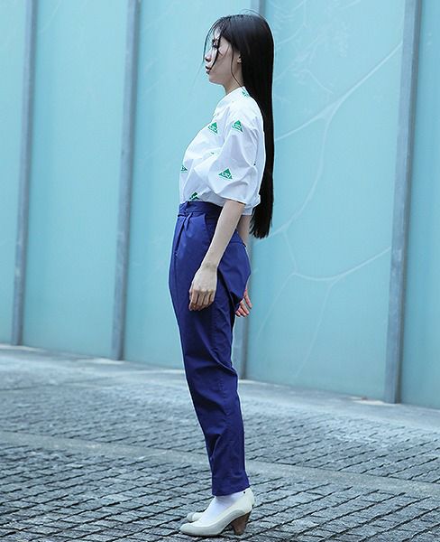 hatra ハトラ.PANTS[BLUE]_