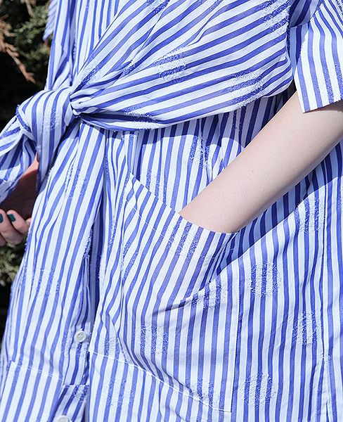 HENRIK VIBSKOV.SLEEPLESS DRESS[BLUE]_