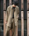 YANTOR.Geometric Long Jacket[Y183JK01/YELLOW]