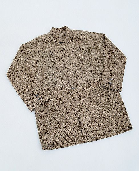 YANTOR.Geometric Long Jacket[Y183JK01/YELLOW]