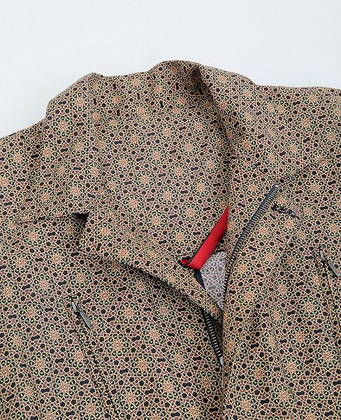 YANTOR.Geometric Long Jacket[Y183JK01/YELLOW]