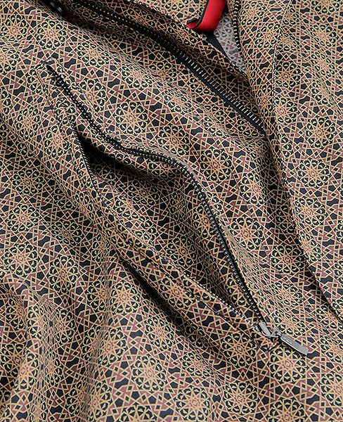 YANTOR.Geometric Long Jacket[Y183JK01/YELLOW]