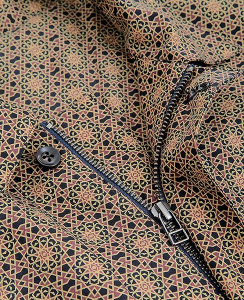 YANTOR.Geometric Long Jacket[Y183JK01/YELLOW]