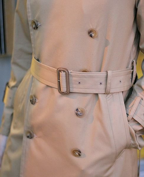 SWANLAKE.ショルダリングロングトレンチ [CO-1059/BEIGE]
