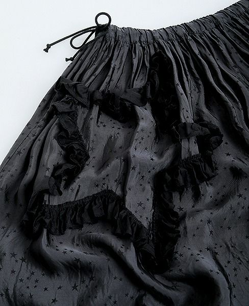 MIYAO ミヤオ.[Skirt/MO-S-05] Cupra Jacquard × Cupra[Garment Wash]