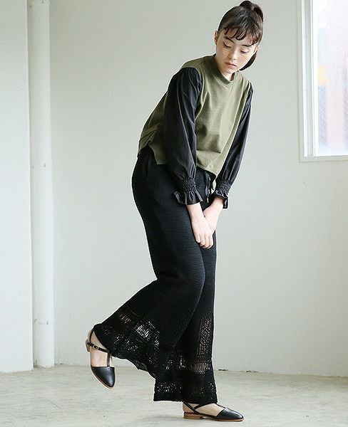 malamute.mandarin pants [mlm18SS-P02 / BLACK]