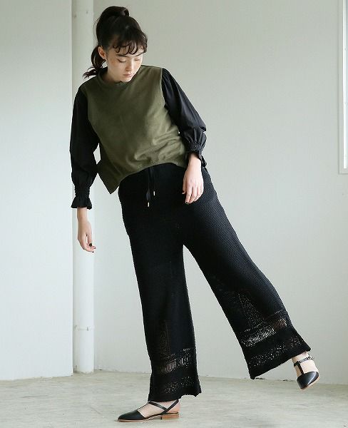 malamute.mandarin pants [mlm18SS-P02 / BLACK]