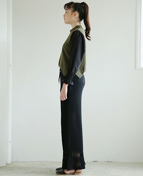 malamute.mandarin pants [mlm18SS-P02 / BLACK]