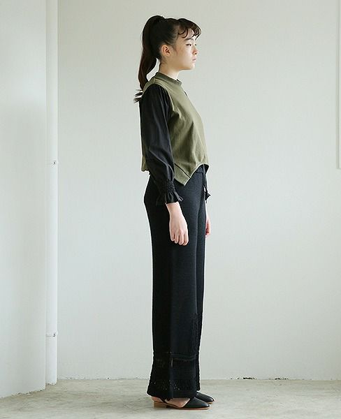 malamute.mandarin pants [mlm18SS-P02 / BLACK]