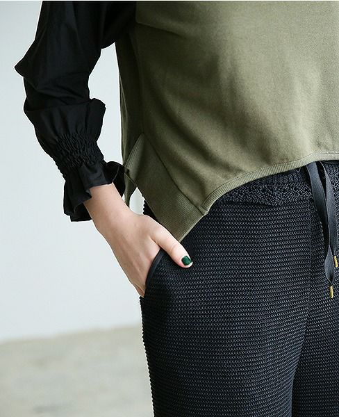 malamute.mandarin pants [mlm18SS-P02 / BLACK]