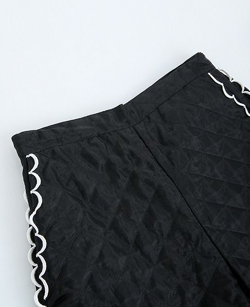 Trinca unplusun.quilted trousers [TR-100]