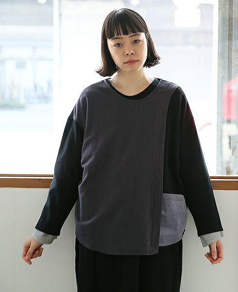 sneeuw.スニュウ.レイヤープルオーバー[snw18-33/B]