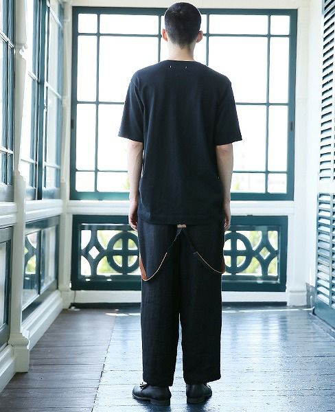 suzuki takayuki.スズキタカユキ.pocket t-shirts[A192-01/black]