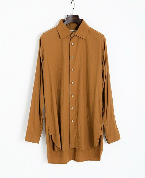 suzuki takayuki.スズキタカユキ.poet's shirt[A193-05/orange]