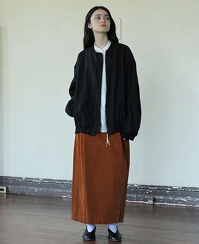 suzuki takayuki.スズキタカユキ.wide legged pants Ⅲ[A192-12/orange]