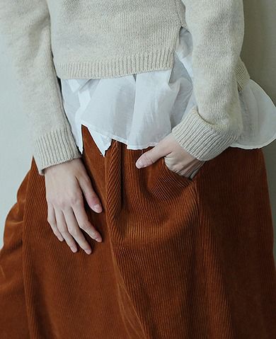 suzuki takayuki.スズキタカユキ.wide legged pants Ⅲ[A192-12/orange]